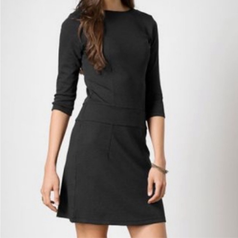 HORNY TOAD Nixi Drop Waist Atheleisure Hiking Tencel Cotton Activewear Dress